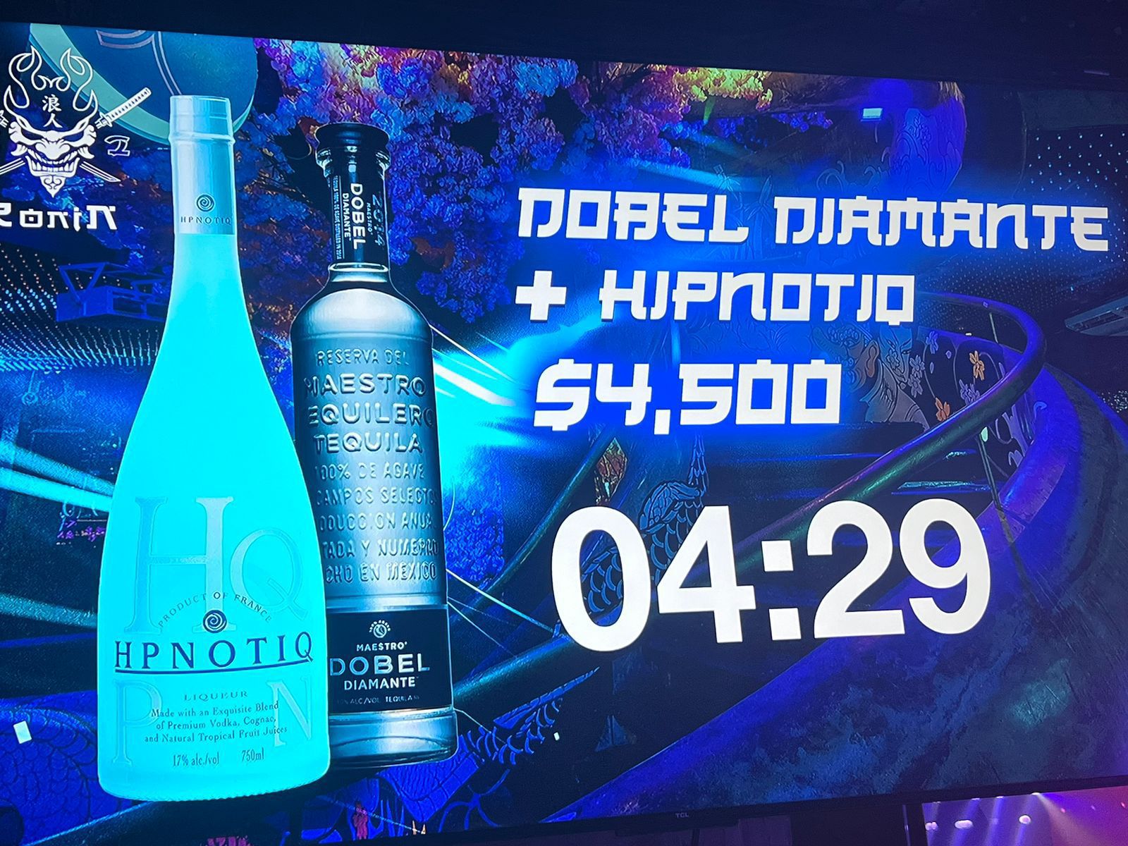 Dobel Diamante + Hipnotiq